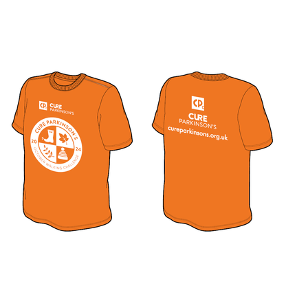 Cure Parkinson's October Walking Challenge T-Shirt